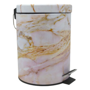 ΚΑΛΑΘΙ ΜΠΑΝΙΟΥ 5lt INOX ΑΣΠΡΟ ΜΑΤ ΜΕ ΕΦΕ ΜΑΡΜΑΡΟ