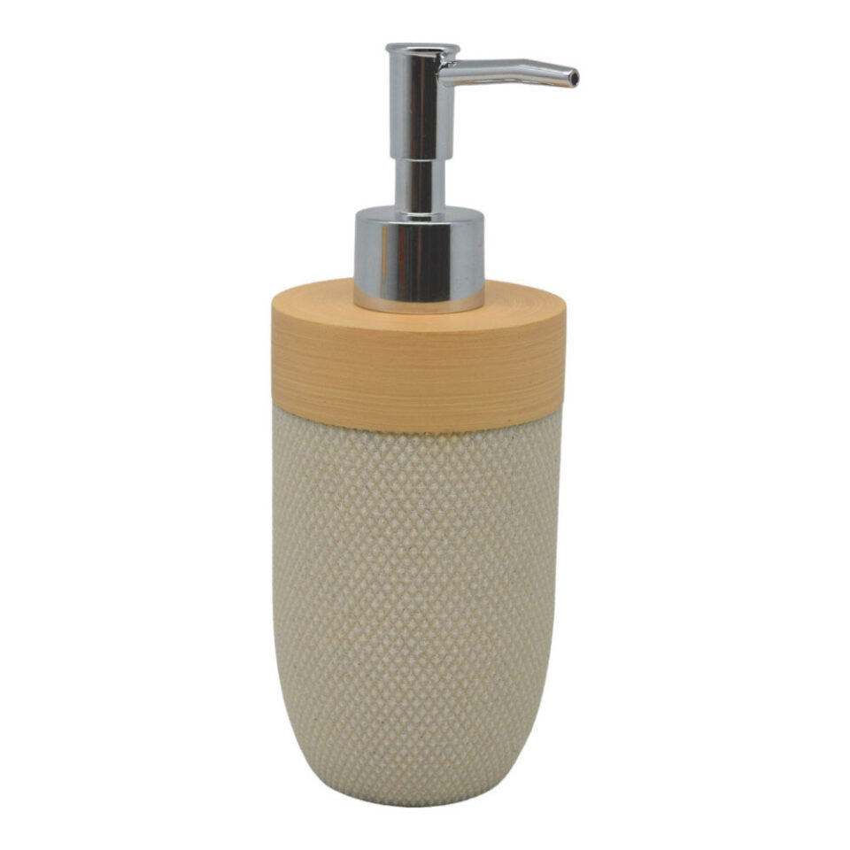 DISPENSER ΠΟΛΥΕΣΤΕΡΙΚΟ ΜΠΕΖ ΜΕ ΑΝΑΓΛΥΦΗ ΥΦΗ 7,4x7,4x18,5εκ.