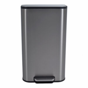 ΚΑΔΟΣ ΑΠΟΡΡΙΜΑΤΩΝ SOUL 30L SOFT CLOSE FINGER PRINT PROOF INOX ΜΑΤ