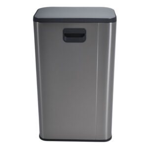 ΚΑΔΟΣ ΑΠΟΡΡΙΜΑΤΩΝ SOUL 30L SOFT CLOSE FINGER PRINT PROOF INOX ΜΑΤ