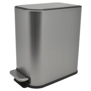 ΚΑΛΑΘΙ ΜΠΑΝΙΟΥ SOUL 5lt SOFT CLOSE SLIM FINGER PRINT PROOF INOX ΜΑΤ