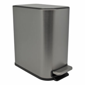 ΚΑΛΑΘΙ ΜΠΑΝΙΟΥ SOUL 5lt SOFT CLOSE SLIM FINGER PRINT PROOF INOX ΜΑΤ
