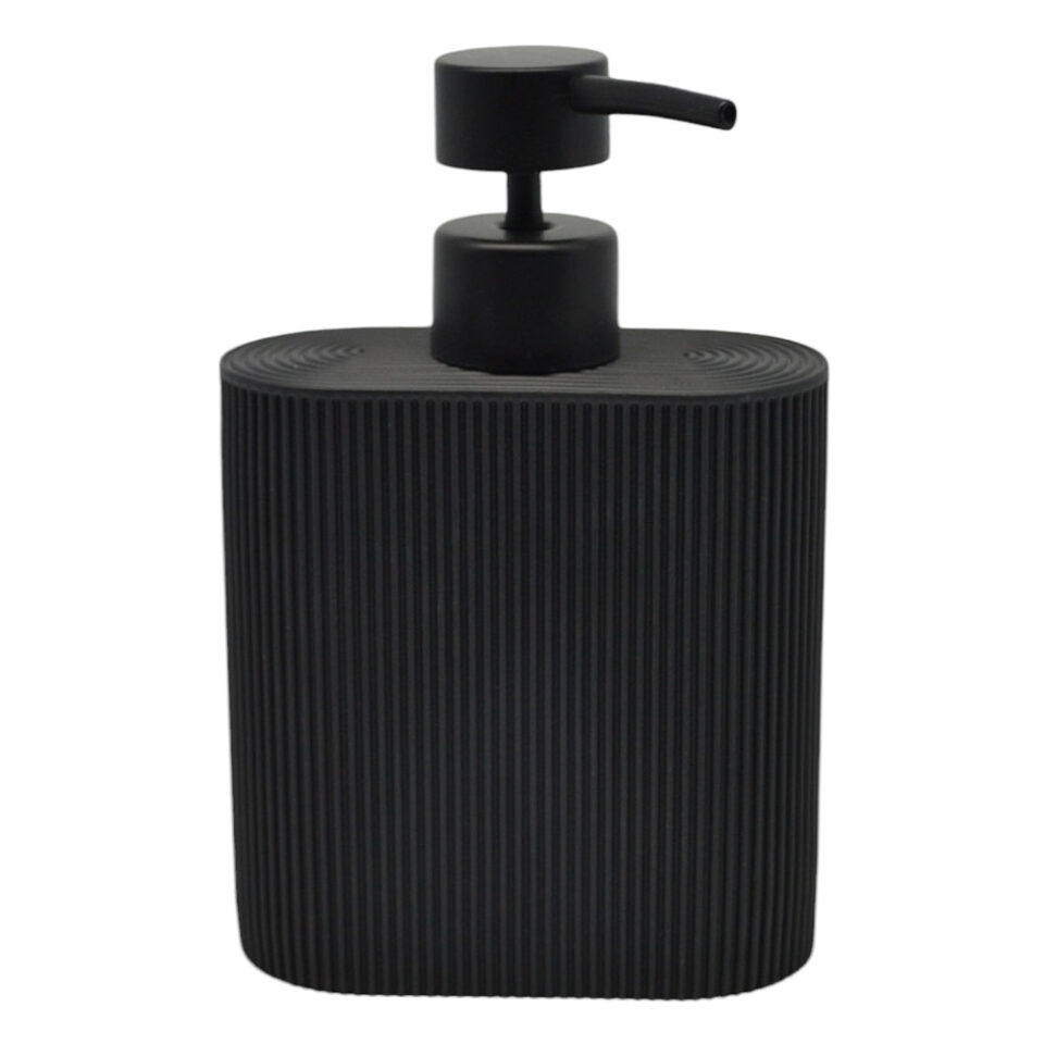 DISPENSER ΠΟΛΥΕΣΤΕΡΙΚΟ ΡΙΓΕ ΣΕ ΜΑΥΡΟ ΜΑΤ ΧΡΩΜΑ 10,5x5x16,5εκ.