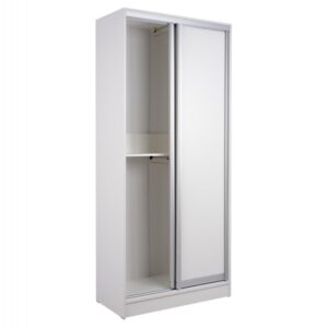 ΝΤΟΥΛΑΠΑ ΣΥΡΟΜΕΝΗ ΜΕΛΑΜΙΝΗΣ 90x45x210Yεκ. ΛΕΥΚΗ 2ΦΥΛΛΗ
