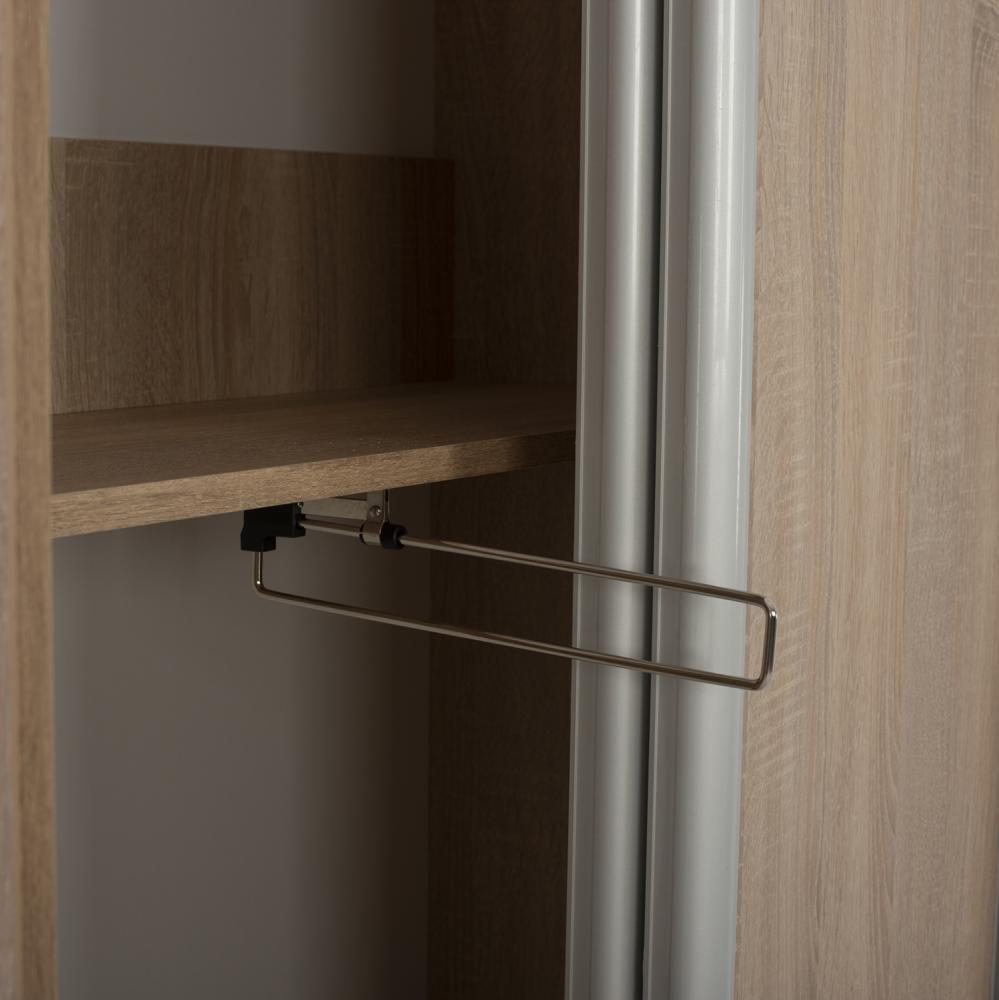 ΝΤΟΥΛΑΠΑ ΣΥΡΟΜΕΝΗ ΜΕΛΑΜΙΝΗΣ 90x45x210Yεκ. SONAMA OAK 2ΦΥΛΛΗ