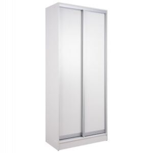 ΝΤΟΥΛΑΠΑ ΣΥΡΟΜΕΝΗ ΜΕΛΑΜΙΝΗΣ 90x45x210Yεκ. ΛΕΥΚΗ 2ΦΥΛΛΗ