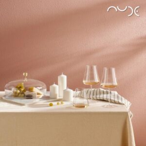NUDE VINTAGE TULIP WHISKY SET4 330CC D: 5.6 H: 10.8 P/864 GB4.OB24.
