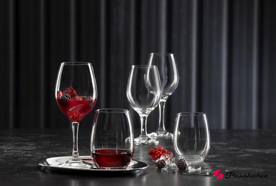 AMBER WINE FT 460CC H:21.6CM D:9CM P/384 GB6.OB24. (smA)