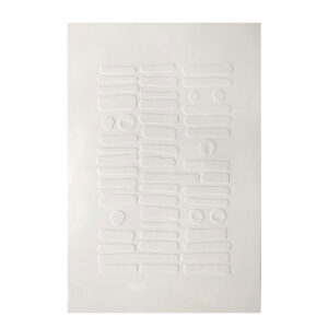 IMPRINT ΠΙΝΑΚΑΣ ΔΙΑΚΟΣΜΗΣΗΣ 80x120x4 ΚΑΜΒΑΣ ΛΕΥΚΟ MDF