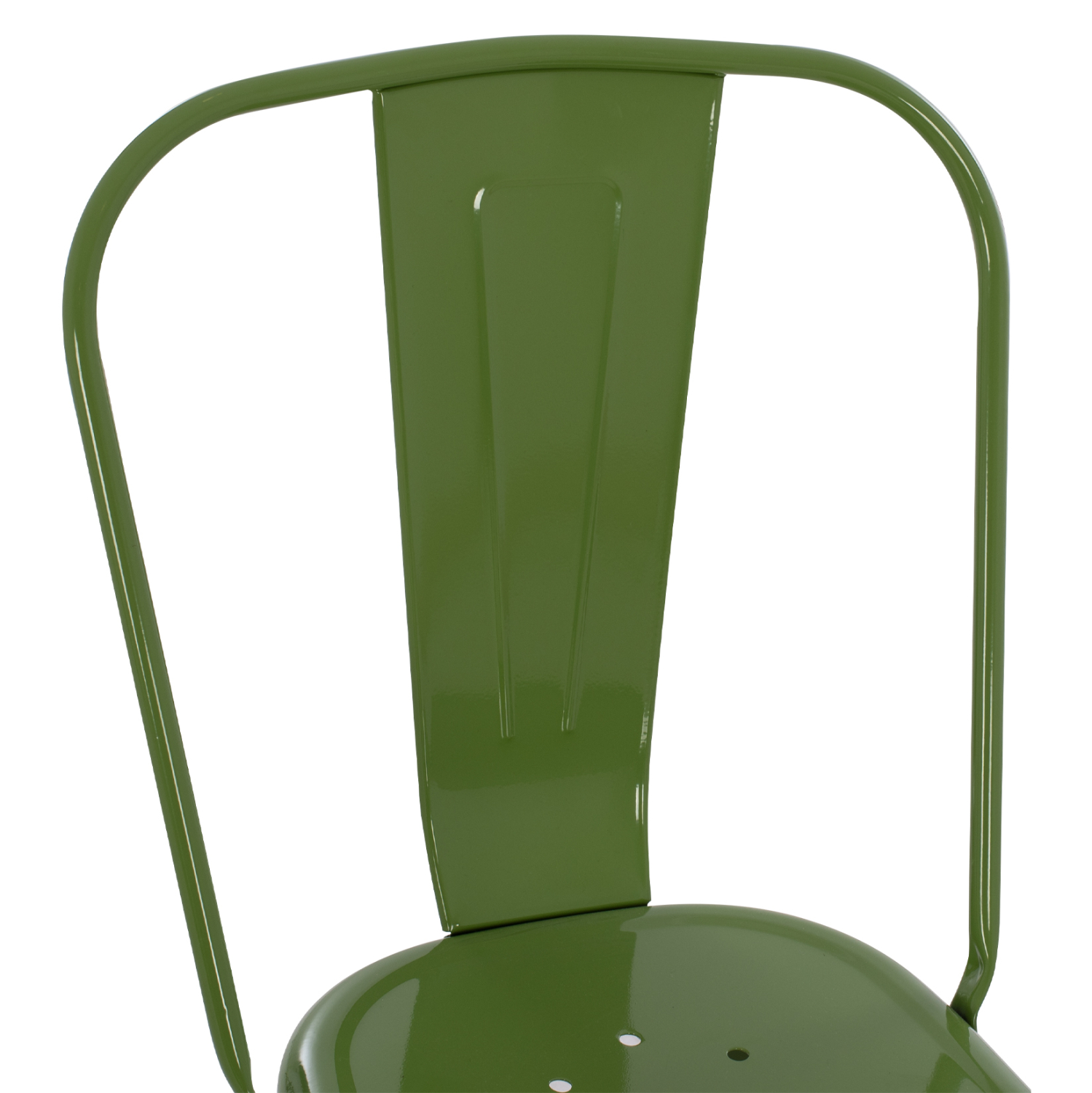 ΚΑΡΕΚΛΑ ΜΕΤΑΛΛΙΚΗ LIGHT OLIVE GREEN 44x47x84.5Υεκ.