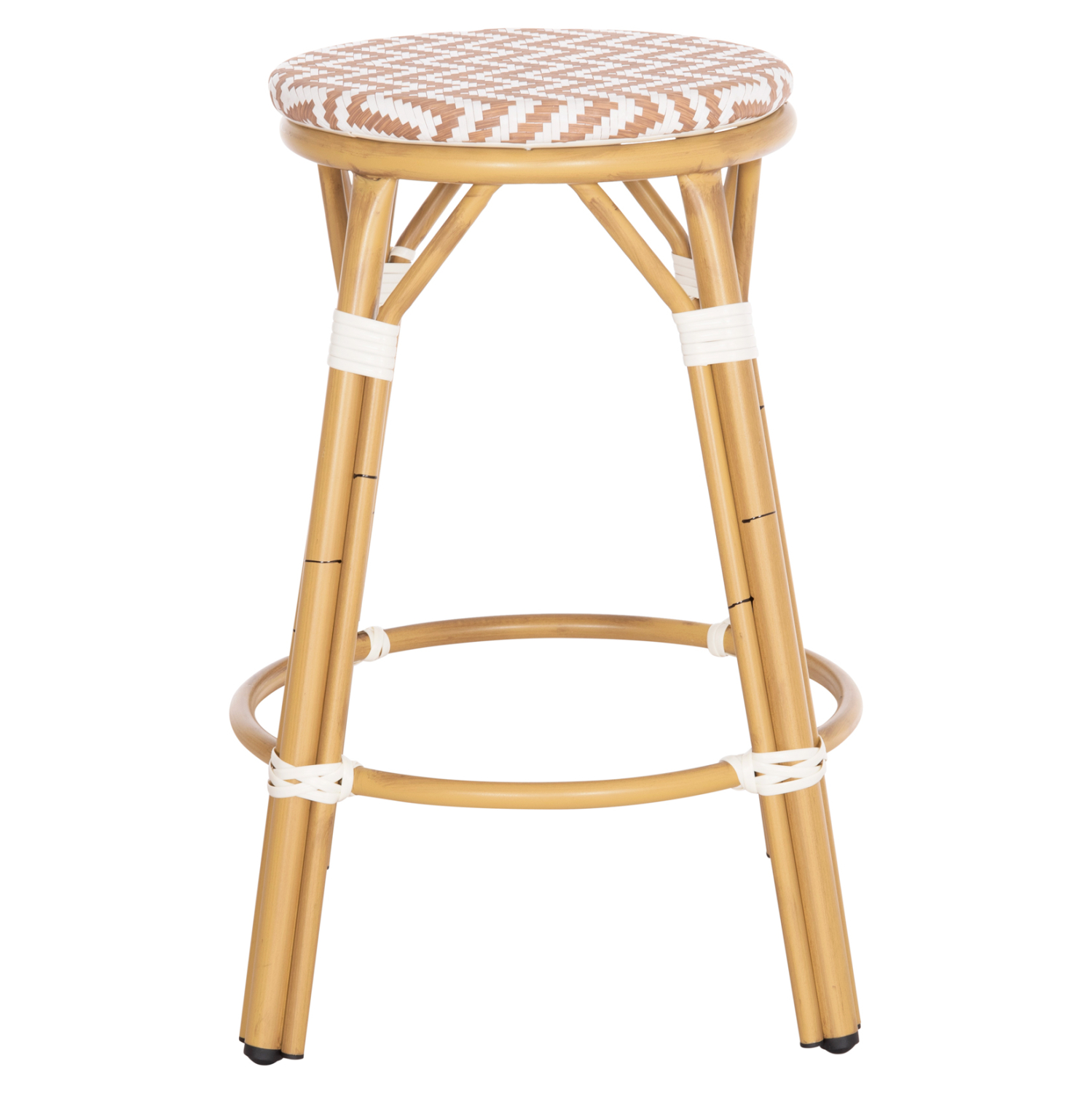 ΣΚΑΜΠΟ ΑΛΟΥΜΙΝΙΟΥ ΜΕΣ.ΥΨΟΥΣ CHINO BAMBOO LOOK ΦΥΣΙΚΟ & TEXTILENE 43x43x65Υεκ