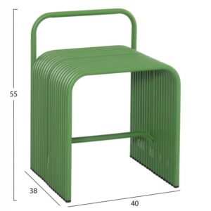 ΣΚΑΜΠΟ ΣΕΙΡΑ INTREPID ΑΛΟΥΜΙΝΙΟ ΣΕ ΠΡΑΣΙΝΟ ΧΡΩΜΑ 40x38x42,5-55Υεκ.