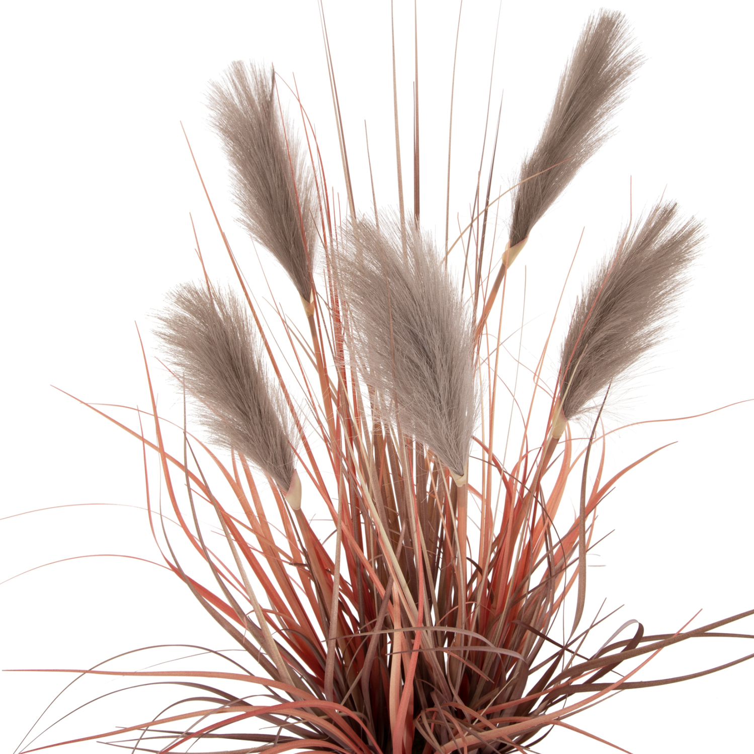 ΔΙΑΚΟΣΜΗΤΙΚΟ ΣΥΝΘΕΤΙΚΟ ΦΥΤΟ ΣΕ ΓΛΑΣΤΡΑ ME GRASS+FEATHERS Φ14,5x12,5-86Υεκ.