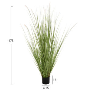 ΔΙΑΚΟΣΜΗΤΙΚΟ ΣΥΝΘΕΤΙΚΟ ΦΥΤΟ BRISTLEGRASS ΣΕ ΓΛΑΣΤΡΑ 173Υεκ.