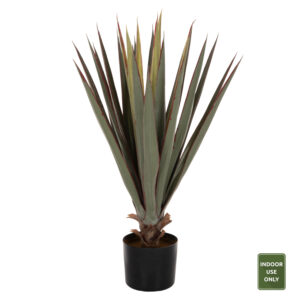 ΔΙΑΚΟΣΜΗΤΙΚΟ ΣΥΝΘΕΤΙΚΟ ΦΥΤΟ SISAL AGAVE ΣΕ ΓΛΑΣΤΡΑ Φ13,5x13-76Υεκ.