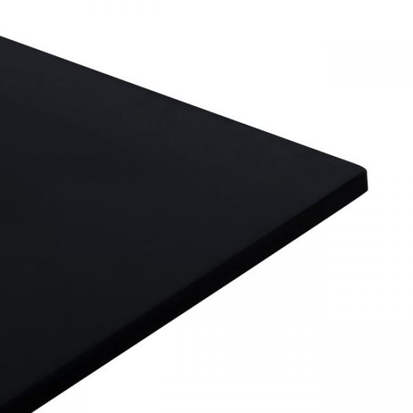 ΕΠΙΦΑΝΕΙΑ ΤΡΑΠΕΖΙΟΥ COMPACT HPL 120X70 εκ. ΜΑΥΡΗ