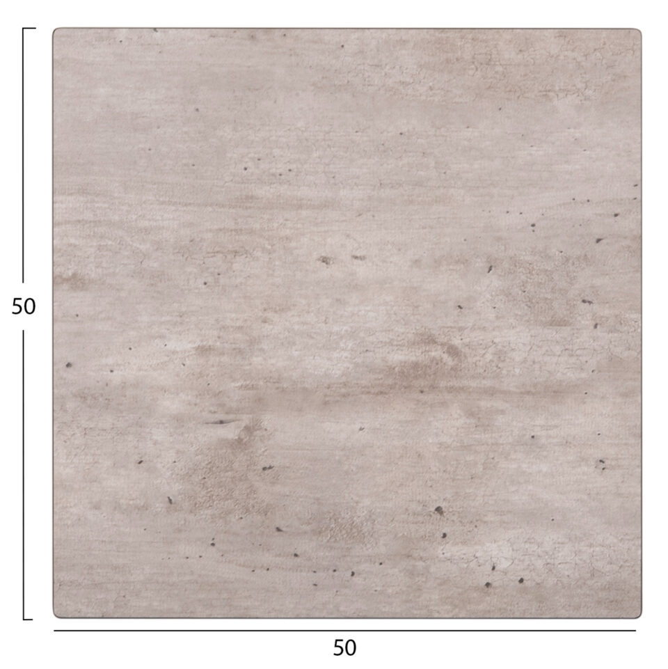 ΕΠΙΦΑΝΕΙΑ ΤΡΑΠΕΖΙΟΥ HPL ΤΕΤΡΑΓΩΝΗ CEMENT COMPACT 50X50X1.5εκ.