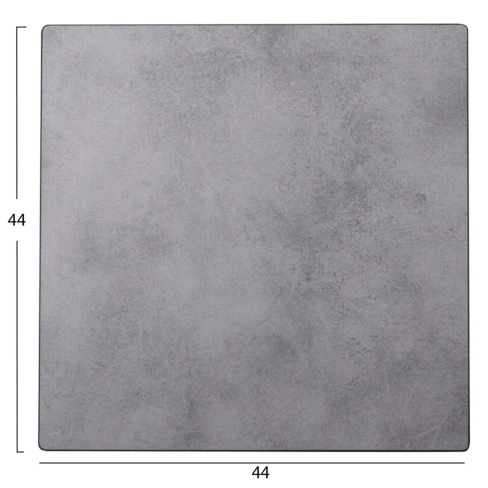 ΕΠΙΦΑΝΕΙΑ ΤΡΑΠΕΖΙΟΥ HPL ΤΕΤΡΑΓΩΝΗ COMPACT CEMENT 44Χ44Χ1.5εκ
