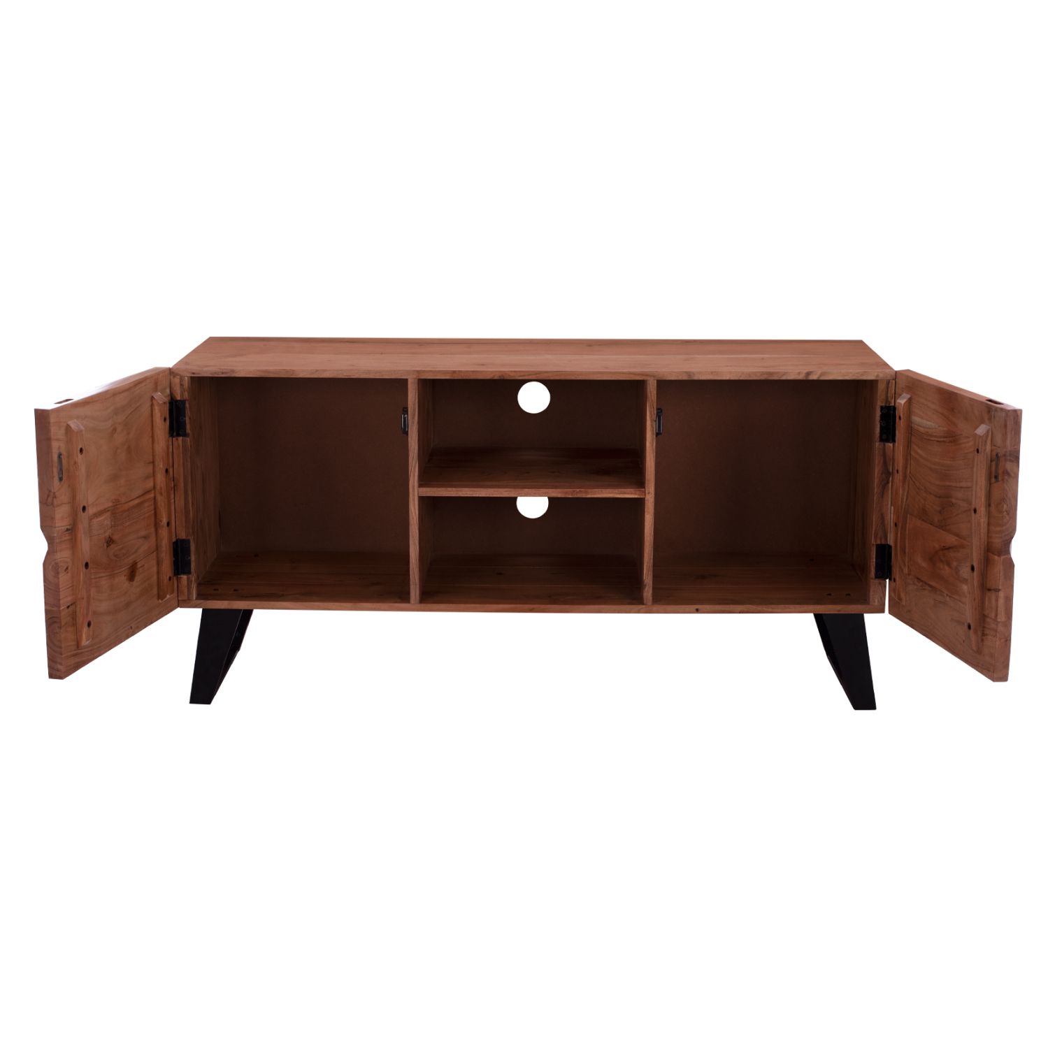ΕΠΙΠΛΟ TV ALICIA ΜΑΣΙΦ ΞΥΛΟ ΑΚΑΚΙΑΣ ΦΥΣΙΚΟ 130x43x66Y εκ.