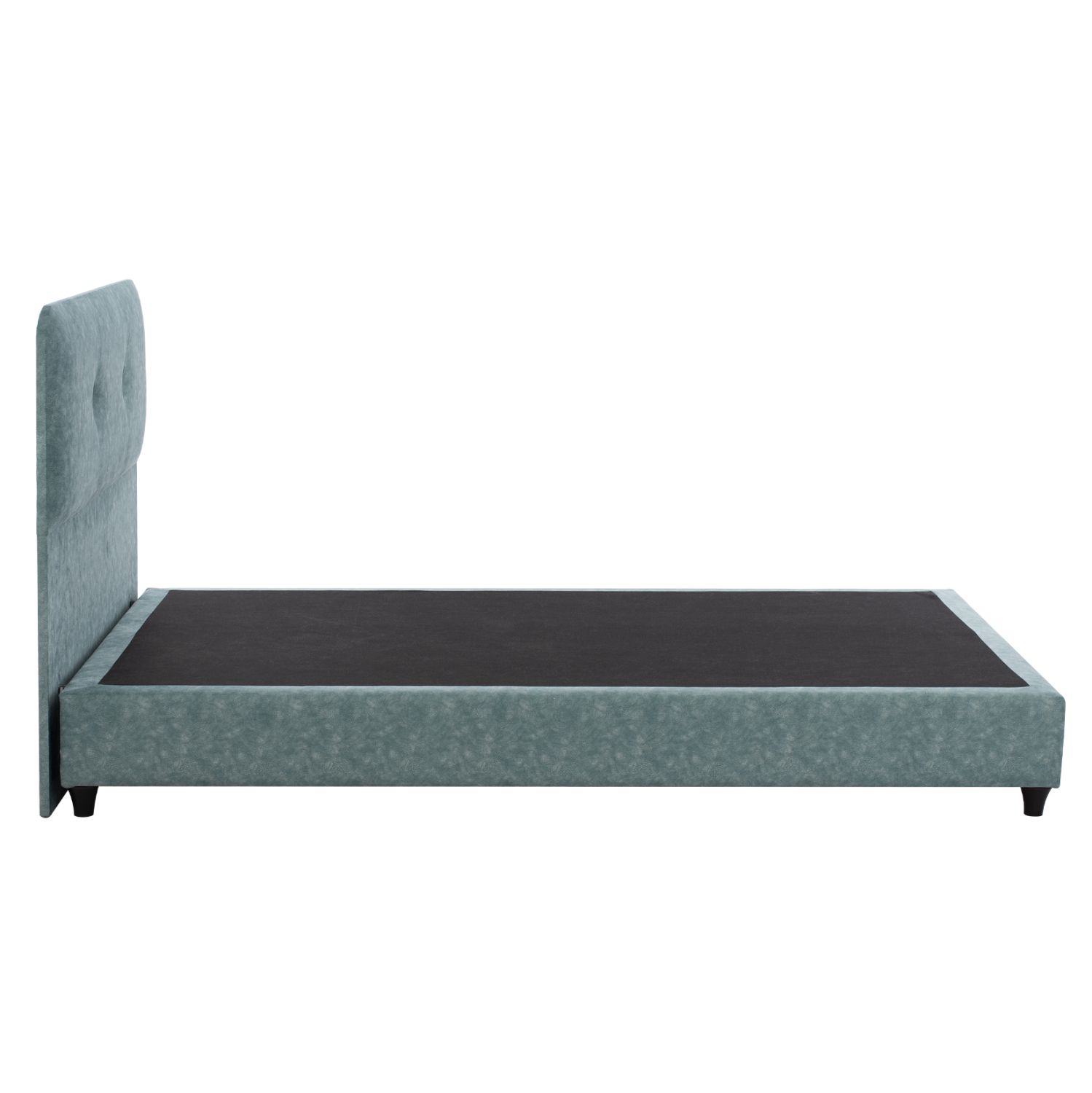 FB9648.27 ΚΡΕΒΑΤΙ, LIGHT GREEN NUBUCK-type fabric, 120x200 εκ.