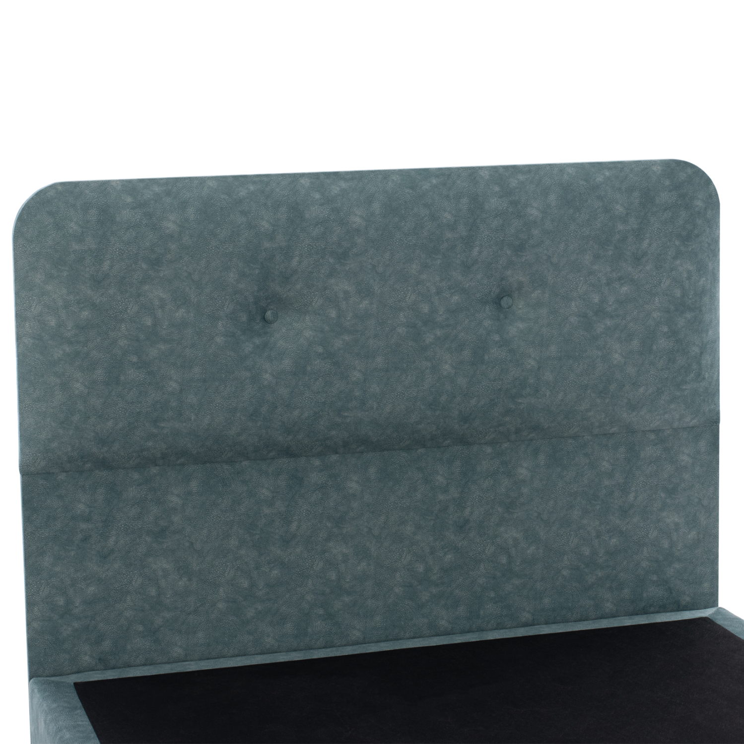 FB9648.27 ΚΡΕΒΑΤΙ, LIGHT GREEN NUBUCK-type fabric, 120x200 εκ.