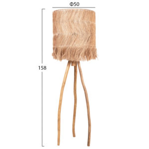 ΦΩΤΙΣΤΙΚΟ ΔΑΠΕΔΟΥ ΠΟΔΙΑ ΤΕΑΚ & ΚΑΠΕΛΟ ΙΝΕΣ ΑΜΠΑΚΑ ΦΥΣΙΚΟ ΧΡΩΜΑ Φ50x50-158Yεκ.FB97765