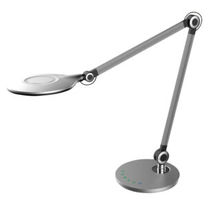 ΦΩΤΙΣΤΙΚΟ ΓΡΑΦΕΙΟΥ LED ΓΚΡΙ-ΑΣΗΜΙ ΧΡΩΜΑ ABS 55,7x49,7Υεκ.