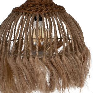 ΦΩΤΙΣΤΙΚΟ ΟΡΟΦΗΣ ΑΠΟ ΚΑΝΝΑΒΗ ΜΑΝΙΛΑΣ ΣΕ ΦΥΣΙΚΟ ΧΡΩΜΑ ΜΕ ΚΡΟΣΙΑ 36x36x45Υεκ.FB97751