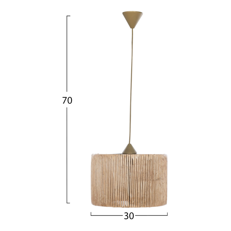 ΦΩΤΙΣΤΙΚΟ ΟΡΟΦΗΣ ΕΣΩΤΕΡΙΚΟΥ ΧΩΡΟΥ ΣΕ ΦΥΣΙΚΟ ΧΡΩΜΑ 30x70 εκ.