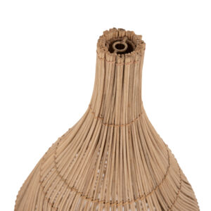 ΦΩΤΙΣΤΙΚΟ ΟΡΟΦΗΣ ΚΡΕΜΑΣΤΟ ΑΠΟ RATTAN ΣΕ ΦΥΣΙΚΟ ΧΡΩΜΑ Φ28x163,5Yεκ.