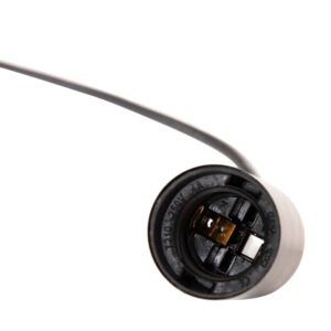 ΦΩΤΙΣΤΙΚΟ ΟΡΟΦΗΣ ΚΡΕΜΑΣΤΟ 8-ΦΩΤΟ ΜΑΥΡΟ ΜΕΤΑΛΛΙΚΟ-ΜΑΥΡΑ ΚΑΛΩΔΙΑ Φ100x180Υ