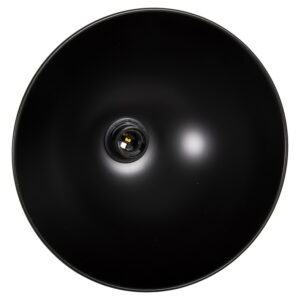 ΦΩΤΙΣΤΙΚΟ ΟΡΟΦΗΣ ΚΡΕΜΑΣΤΟ ΜΑΥΡΟ ΜΕΤΑΛΛΟ-ΛΕΥΚΟ ΓΥΑΛΙ 30,5x30,5x118Υεκ