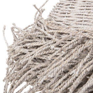 ΦΩΤΙΣΤΙΚΟ ΟΡΟΦΗΣ ΚΡΕΜΑΣΤΟ SEAGRASS ΣΕ WHITEWASH ΧΡΩΜΑ Φ50x25-135Υεκ.