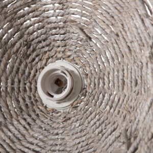 ΦΩΤΙΣΤΙΚΟ ΟΡΟΦΗΣ ΚΡΕΜΑΣΤΟ SEAGRASS ΣΕ WHITEWASH ΧΡΩΜΑ Φ50x25-135Υεκ.