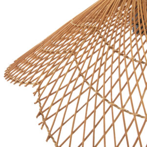 ΦΩΤΙΣΤΙΚΟ ΟΡΟΦΗΣ ΚΡΕΜΑΣΤΟ RATTAN ΣΕ ΜΠΕΖ ΤΗΣ ΑΜΜΟΥ ΧΡΩΜΑ Φ97x46Υεκ