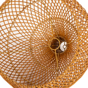 ΦΩΤΙΣΤΙΚΟ ΟΡΟΦΗΣ ΚΡΕΜΑΣΤΟ RATTAN ΣΕ ΦΥΣΙΚΟ ΧΡΩΜΑ Φ41x137Υεκ.