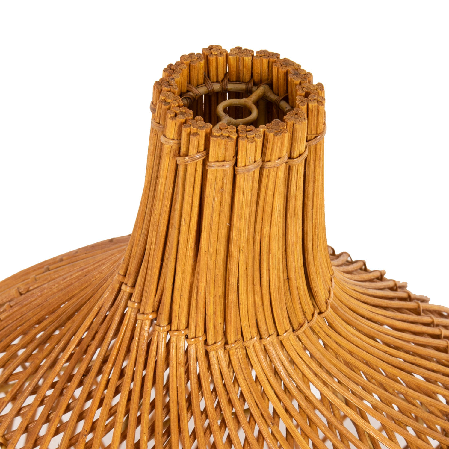 ΦΩΤΙΣΤΙΚΟ ΟΡΟΦΗΣ ΚΡΕΜΑΣΤΟ RATTAN ΣΕ ΦΥΣΙΚΟ ΧΡΩΜΑ Φ41x137Υεκ.