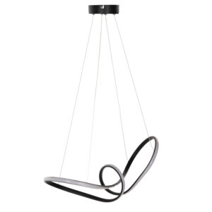 ΦΩΤΙΣΤΙΚΟ ΟΡΟΦΗΣ ΜΑΥΡΟ LED 52x28x66Υ εκ.