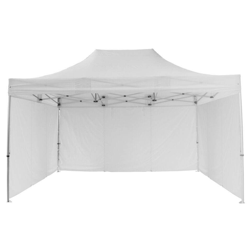 GAZEBO ΕΠΑΓΓΕΛΜΑΤΙΚΟ ΒΑΡΕΩΣ ΤΥΠΟΥ ΠΤΥΣΣΟΜΕΝΟ ΑΛΟΥΜΙΝΙΟΥ 3x4,5x3,4Yμ