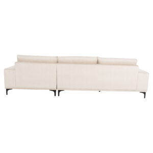 ΚΑΝΑΠΕΣ ΓΩΝΙΑ (ΔΕΞΙΑ) NOA ΕΚΡΟΥ ΥΦΑΣΜΑ 288x90-157x67-80Υεκ.