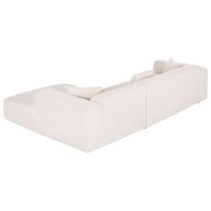 ΚΑΝΑΠΕΣ ΓΩΝΙΑ BRICKEN ΛΕΥΚΟ ΥΦΑΣΜΑ 110-282x98-160x72Υεκ.
