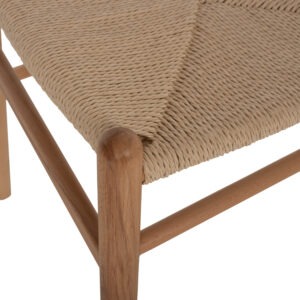 ΚΑΡΕΚΛΑ ΤΡΑΠΕΖΑΡΙΑΣ ΞΥΛΟ ΟΞΙΑΣ- ΣΧΟΙΝΙ ΦΥΣΙΚΟ 46,5x41x80Υεκ.