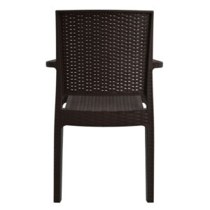 ΚΑΡΕΚΛΑ ΜΕ ΜΠΡΑΤΣΑ DARK 57x55,5x89 εκ.