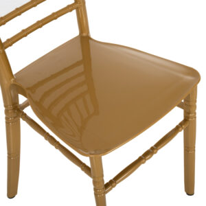 ΚΑΡΕΚΛΑ ΠΟΛΥΠΡΟΠΥΛΕΝΙΟΥ CATERING TIFFANY NEW ΧΡΥΣΟ ΧΡΩΜΑ 41.2x49.7x89Υεκ.