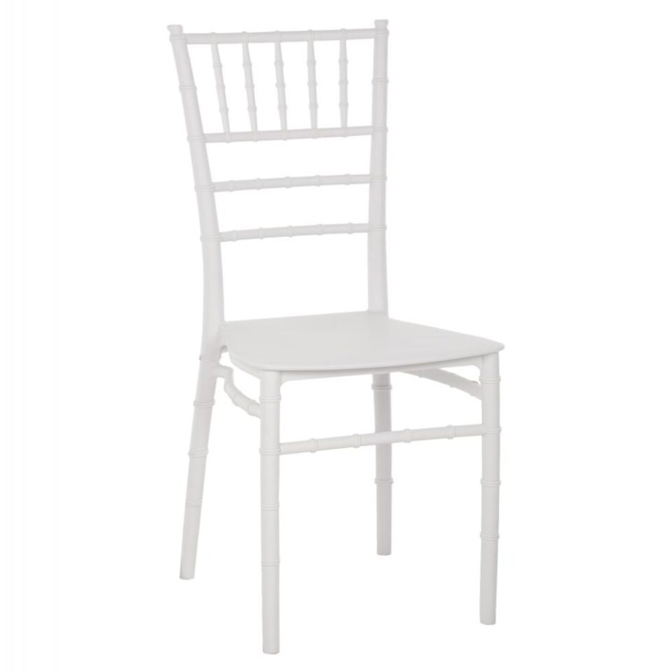 ΚΑΡΕΚΛΑ ΠΟΛΥΠΡΟΠΥΛΕΝΙΟΥ CATERING TIFFANY ΛΕΥΚΟ 39x47x89Υεκ.