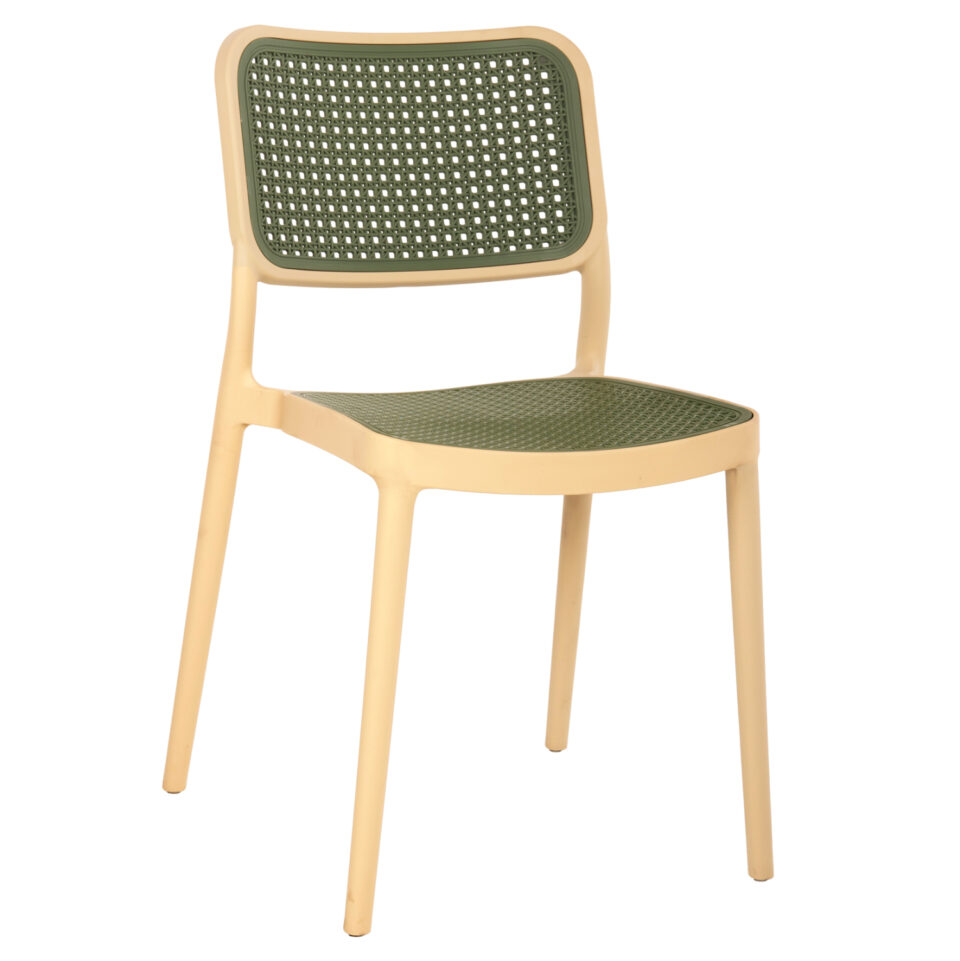 ΚΑΡΕΚΛΑ ΠΟΛΥΠΡΟΠΥΛΕΝΙΟΥ ΜΠΕΖ ΜΕ OLIVE GREEN 41x49x102Υ εκ.