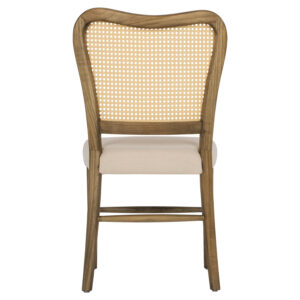 ΚΑΡΕΚΛΑ ΤΟΟΝ ΞΥΛΟ RATTAN ΥΦΑΣΜΑ 47x52x91,5Υεκ.
