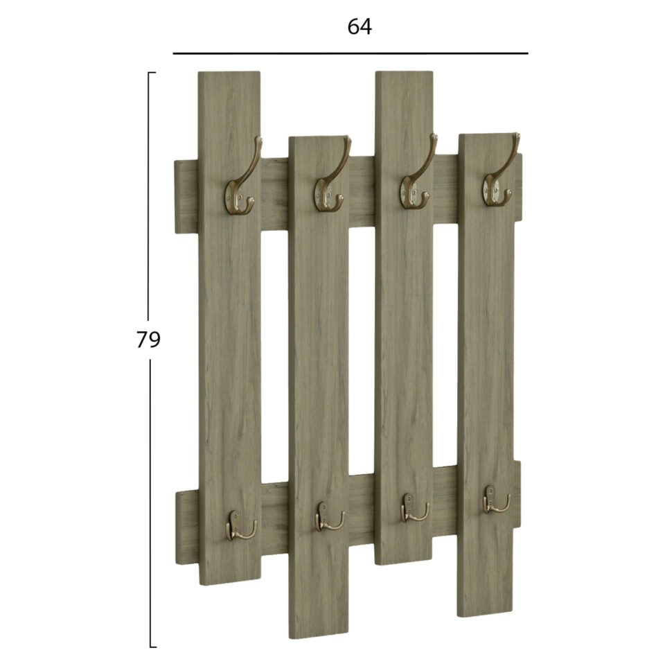 ΚΡΕΜΑΣΤΡΑ ΕΙΣΟΔΟΥ ΜΕΛΑΜΙΝΗ ΣΕ OLIVE GREEN 64x4x79Υεκ.
