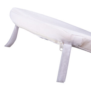 ΜΑΞΙΛΑΡΙ ΜΕ ΥΦΑΣΜΑ WATER REPELLENT ΛΕΥΚΟ 38,5x37Χ2.5Υεκ.