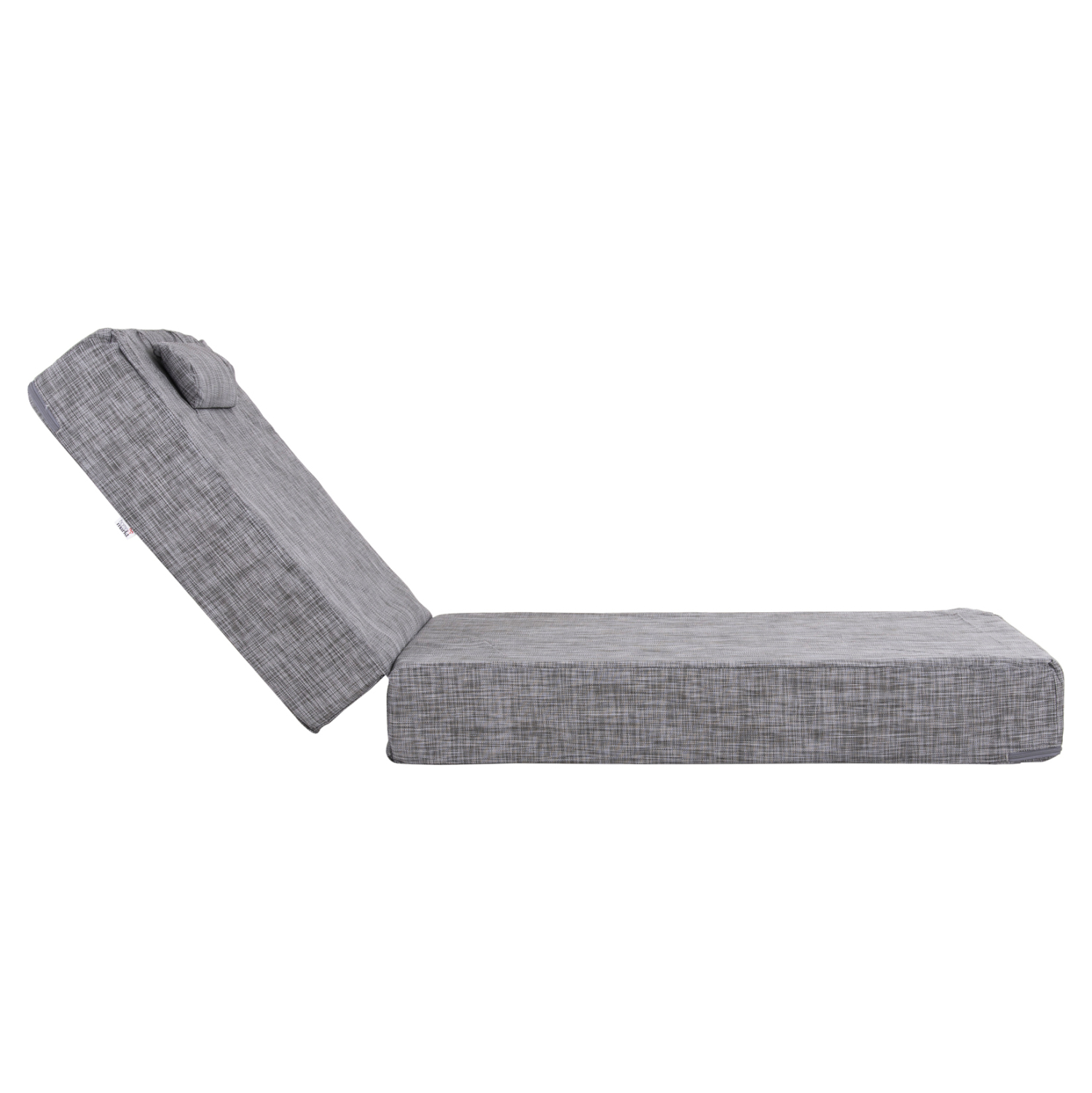ΜΑΞΙΛΑΡΙ ΞΑΠΛΩΣΤΡΑΣ TEXTILENE ΓΚΡΙ 200(120+80)x70x20Yεκ.